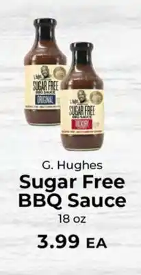 Sunset Foods G. Hughes Sugar Free BBQ Sauce offer