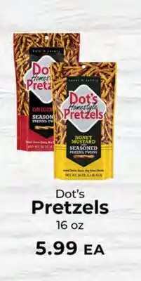Sunset Foods Dot's Pretzels offer