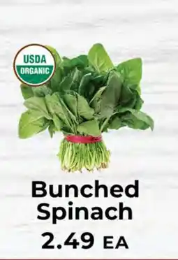 Sunset Foods Bunched Spinach offer