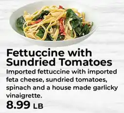 Sunset Foods Fettuccine with Sundried Tomatoes offer