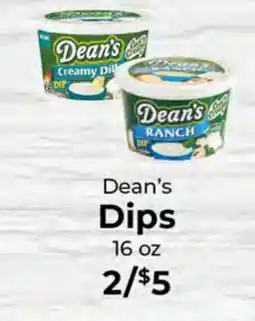 Sunset Foods Dean's Dips offer