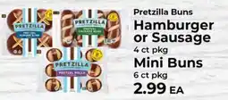 Sunset Foods Pretzilla Buns offer