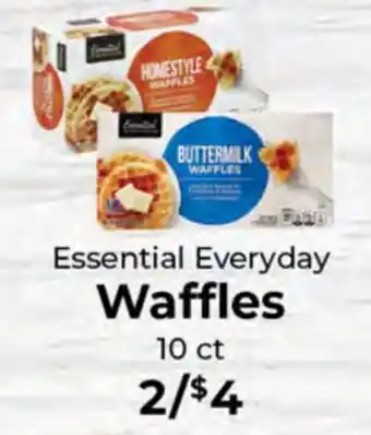 Sunset Foods Essential Everyday Waffles offer
