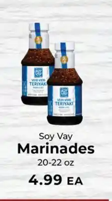 Sunset Foods Soy Vay Marinades offer