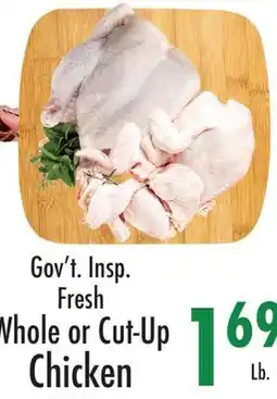 Garden Fresh Market Whole or Cut-Up Chicken offer