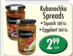 Garden Fresh Market Kubanochka Spreads offer