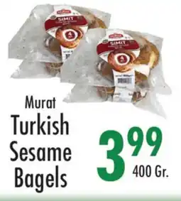 Garden Fresh Market Murat Turkish Sesame Bagels offer