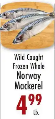 Garden Fresh Market Wild Caught Frozen Whole Norway Mackerel offer