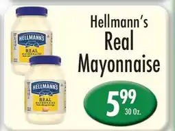 Garden Fresh Market Hellmann's Real Mayonnaise offer