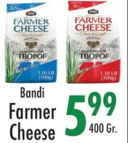 Garden Fresh Market Bandi Farmer Cheese offer