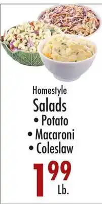 Garden Fresh Market Homestyle Salads offer