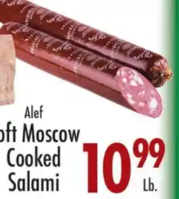 Garden Fresh Market Alef Soft Moscow Cooked Salami offer