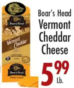 Garden Fresh Market Boar's Head Vermont Cheddar Cheese offer