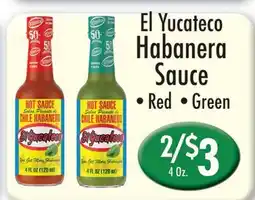 Garden Fresh Market El Yucateco Habanera Sauce offer