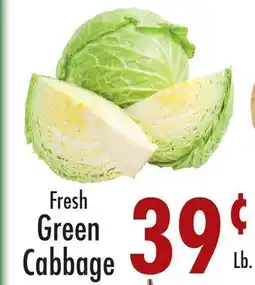 Garden Fresh Market Fresh Green Cabbage offer