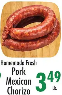Garden Fresh Market Homemade Fresh Pork Mexican Chorizo offer
