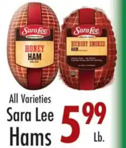 Garden Fresh Market Sara Lee Hams offer