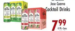 Garden Fresh Market All Varieties Jose Cuervo Cocktail Drinks offer