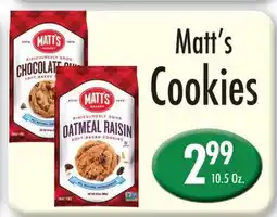 Garden Fresh Market Matt's Cookies offer