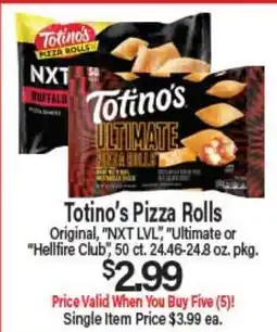 Angelo Caputo's Fresh Market Totino's Pizza Rolls offer