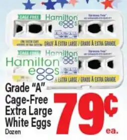 Angelo Caputo's Fresh Market Grade A Cage-Free Extra Large White Eggs offer
