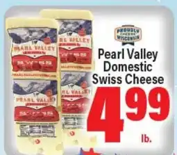 Angelo Caputo's Fresh Market Pearl Valley Domestic Swiss Cheese offer