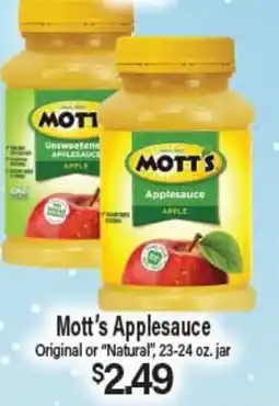 Angelo Caputo's Fresh Market Mott's Applesauce offer