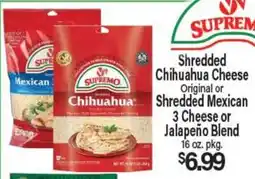 Angelo Caputo's Fresh Market Shredded Chihuahua Cheese offer