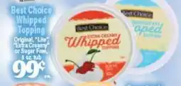 Angelo Caputo's Fresh Market Best Choice Whipped Topping offer