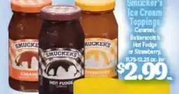 Angelo Caputo's Fresh Market Smucker's Ice Cream Toppings offer