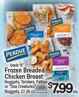 Angelo Caputo's Fresh Market PERDUE Grade A Frozen Breaded Chicken Breast offer
