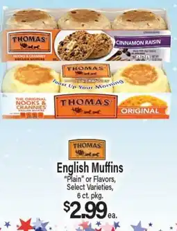 Angelo Caputo's Fresh Market English Muffins offer