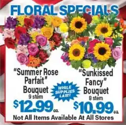 Angelo Caputo's Fresh Market FLORAL SPECIALS offer