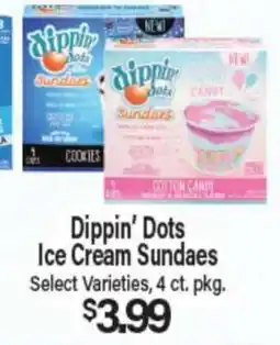 Angelo Caputo's Fresh Market Dippin' Dots Ice Cream Sundaes offer