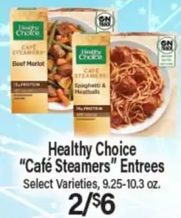 Angelo Caputo's Fresh Market Healthy Choice Café Steamers Entrees offer