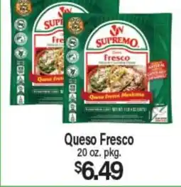 Angelo Caputo's Fresh Market Queso Fresco offer
