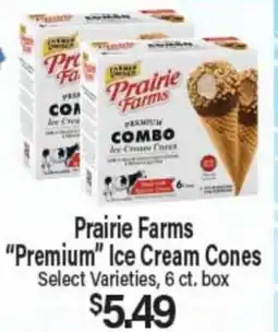 Angelo Caputo's Fresh Market Prairie Farms Premium Ice Cream Cones offer