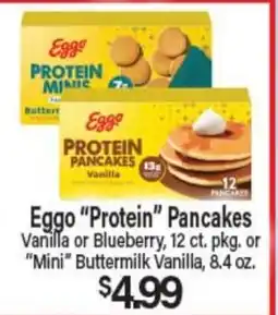 Angelo Caputo's Fresh Market Eggo Protein Pancakes offer