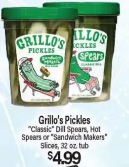 Angelo Caputo's Fresh Market Grillo's Pickles offer