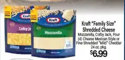 Angelo Caputo's Fresh Market Kraft Family Size Shredded Cheese offer