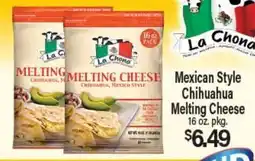 Angelo Caputo's Fresh Market La Chona Mexican Style Chihuahua Melting Cheese offer