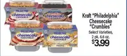 Angelo Caputo's Fresh Market Kraft Philadelphia Cheesecake Crumbles offer
