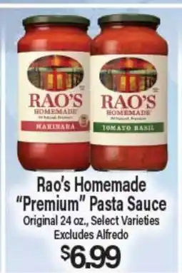 Angelo Caputo's Fresh Market Rao's Homemade Premium Pasta Sauce offer