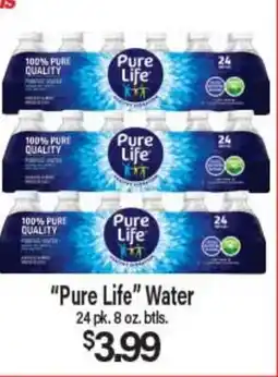 Angelo Caputo's Fresh Market Pure Life Water offer