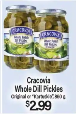 Angelo Caputo's Fresh Market Cracovia Whole Dill Pickles offer