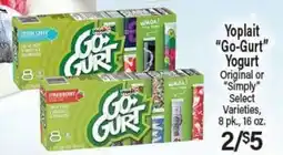 Angelo Caputo's Fresh Market Yoplait Go-Gurt Yogurt offer