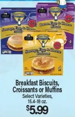 Angelo Caputo's Fresh Market Breakfast Biscuits, Croissants or Muffins offer