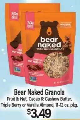 Angelo Caputo's Fresh Market Bear Naked Granola offer