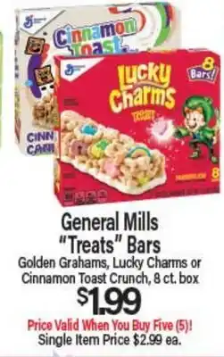 Angelo Caputo's Fresh Market General Mills Treats Bars offer