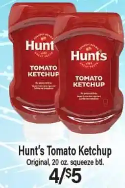 Angelo Caputo's Fresh Market Hunt's Tomato Ketchup offer
